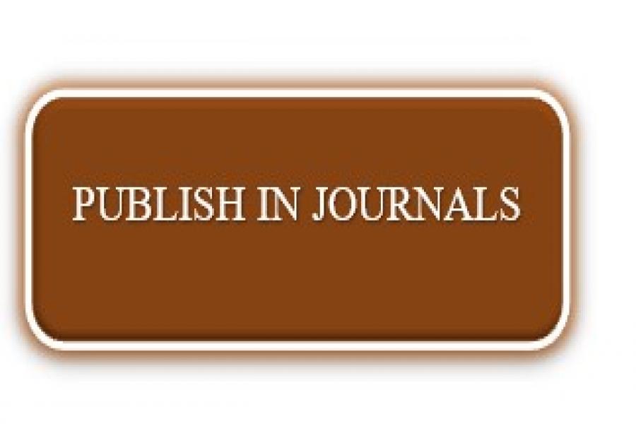 PUBLISH IN JOURNALS